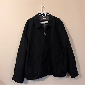 Black Zip-Up, Casual and Dress Jacket - XL